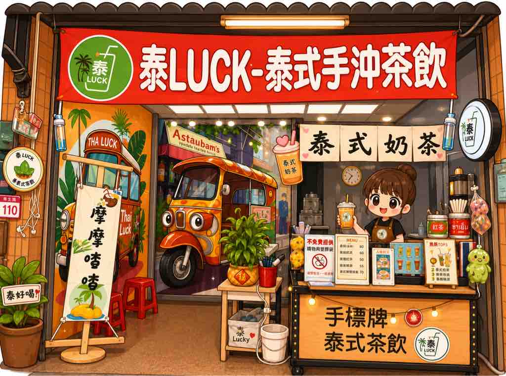 泰Luck-泰式手沖茶飲